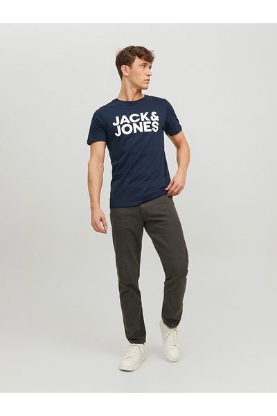 Jack & Jones Ανδρικό T-Shirt με λογότυπο Crew - Corplogo