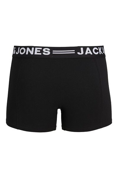Jack & Jones Ανδρικό Black Sense Trunks Boxer 3-pack