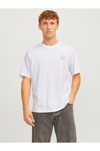 Jack & Jones T-shirt Printed Round Neck T-shirt