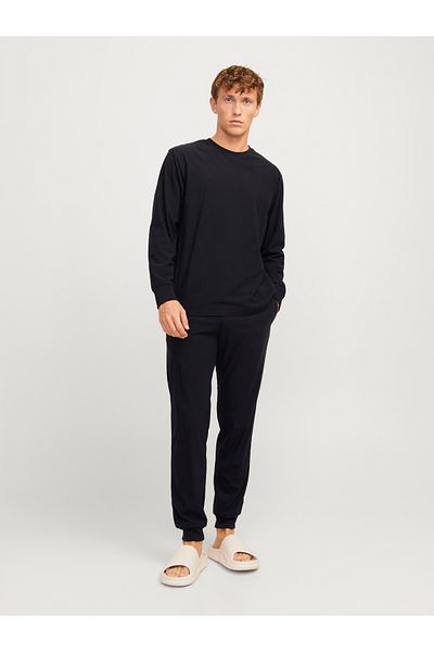 Jack & Jones Homewear-Set Einfarbig Rundhals Homewear-Set