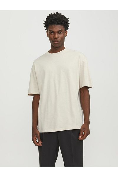 Jack & Jones JJEBRADLEY O-Neck Tee SS - Noos 12249319   Μαύρος