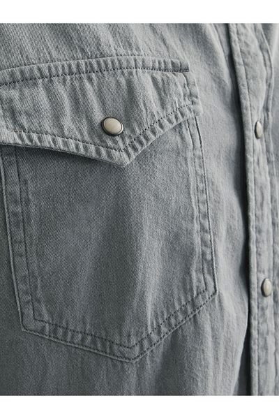 Jack & Jones 12138115 Мъжка риза Jjesherıdan L/s Noos Denim Shirt