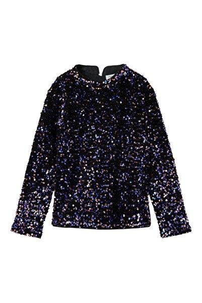 Name it Oberteil mit langen Ärmeln Pailletten