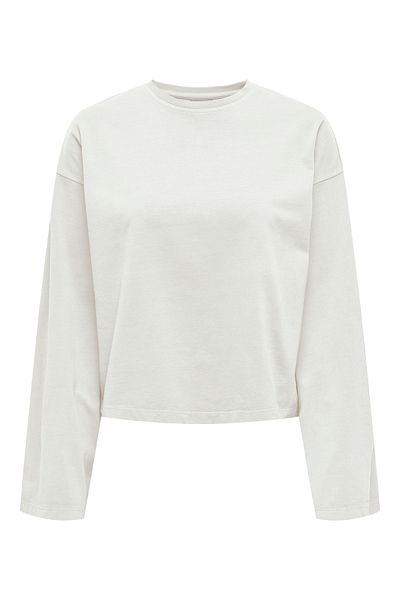 JDY Jdyrita L/S Washed Top Jrs 15336897   Cloud Dancer