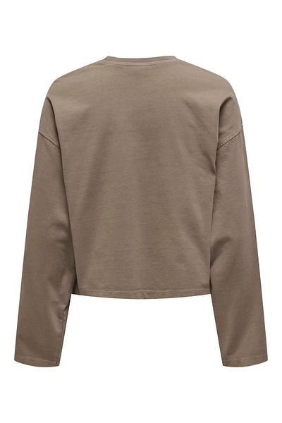 JDY Jdyrita L/S Washed Top Jrs 15336897   Walnut