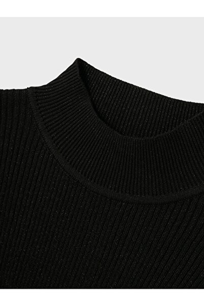 name ıt Nkfriaglitter Ls Knit - Black 13223077