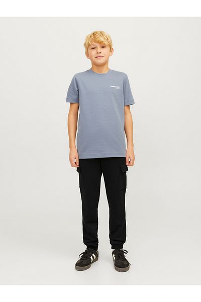 Jack & Jones Pantaloni de sport negri pentru copii