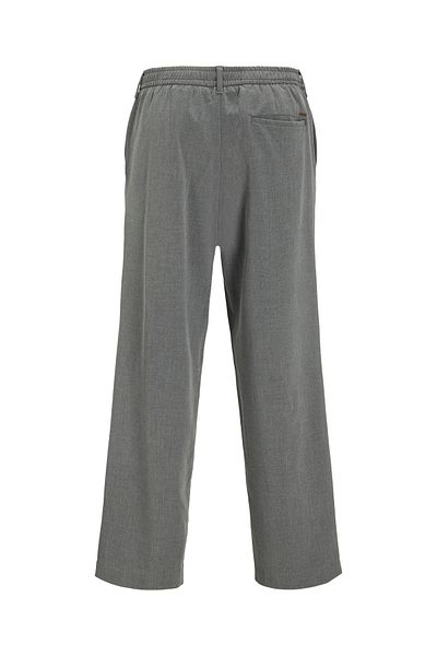 Jack & Jones Jpstbill Jjcapra Gray Pleated Jogger - Ln Styd 12268332