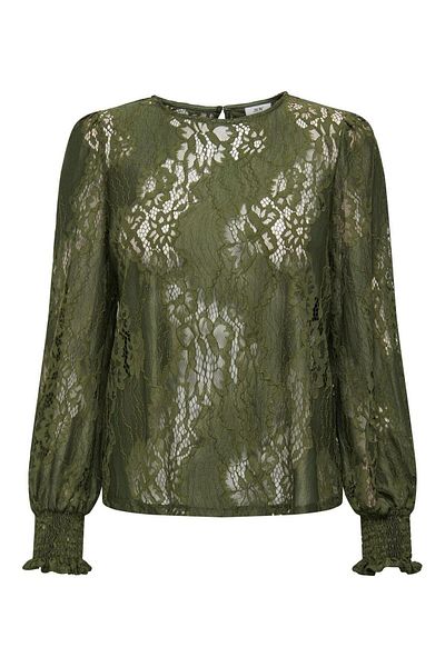 JDY Jdydaniella - Jrs 15330382   Winter Moss Lace Top
