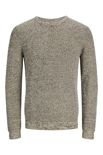 Jack & Jones Strickpullover mit Rundhals Meliert Strickpullover mit Rundhals