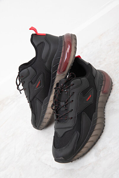 SOHO Pánské tenisky 19619 – černo-červené