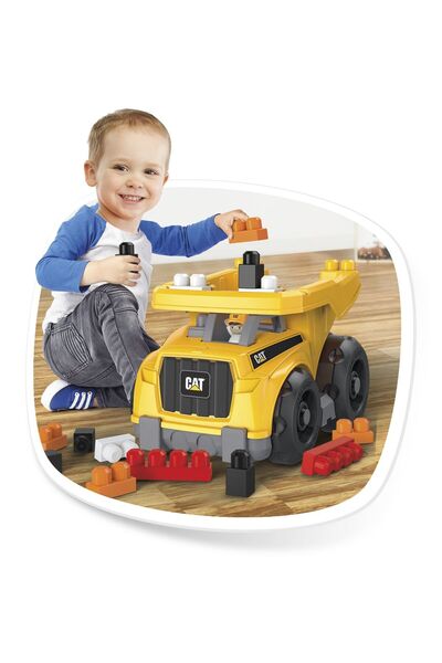 Mega Bloks Cat Large Dump Truck