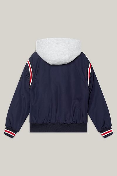 Tommy Hilfiger Sötétkék férfi dzseki TH LOGO BOMBER JACKET