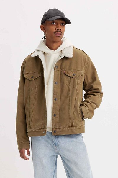 Levi's Sherpa Trucker Neutrals TYPE 3 - Άνετη εφαρμογή