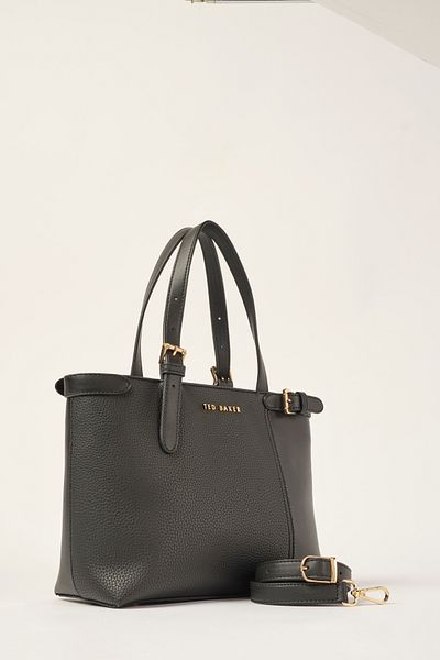 Ted Baker Black Floater Skin Large Shoulder Bag 24Fw906