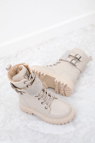 SOHO Béžové dětské boty - 19903 Model Bootie