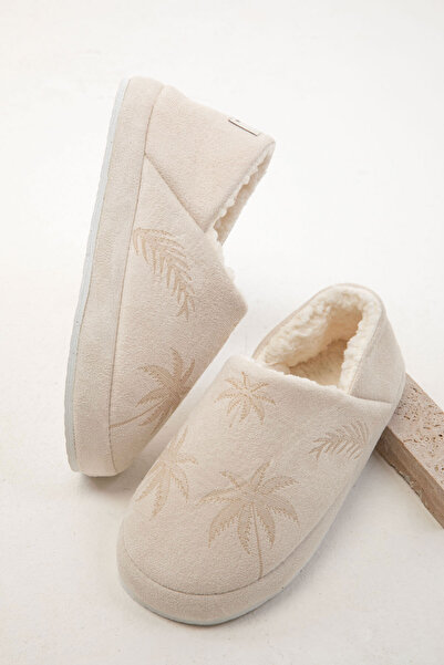 SOHO 19908 Model béžových dámských domácích bot