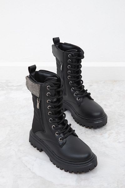 SOHO Dětské černé boty - 19901 Model Bootie
