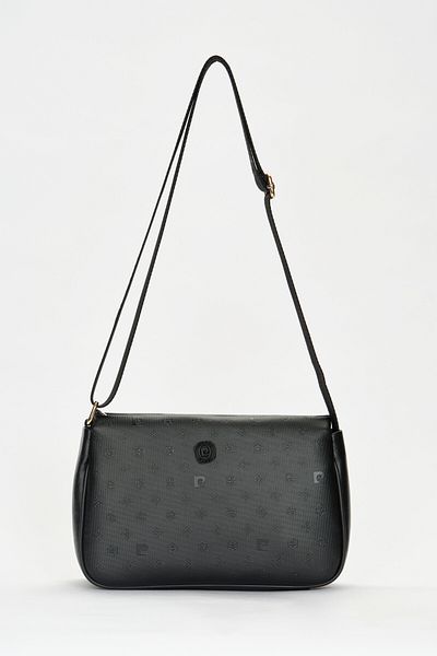 Pierre Cardin Women's Black Print Shoulder Bag 05Po22Y1550