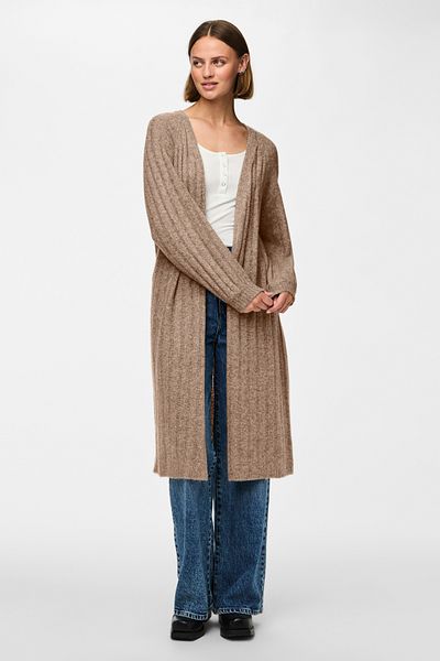 PIECES Pcmaggy Ls - Längknit Kardigan Noos Bc