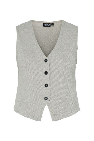 PIECES VEST FEM KNIT CO60/COC20/PL20