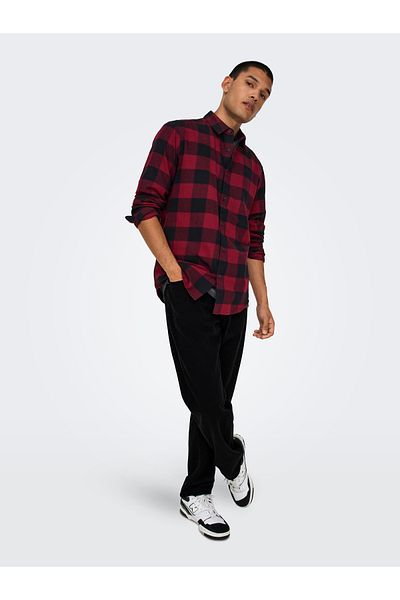 Only & Sons Onsedge Straight Box Black Denim - Tai Dnm Cbo 22031145