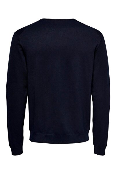 Only & Sons Onswyler Life Reg 14 Ls Crew Knit Noos 22020088 Dunkelmarine