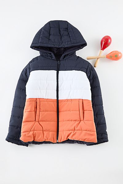 TRENDYOLKIDS Navy Blue Boy's Coat TKDAW25MO00011