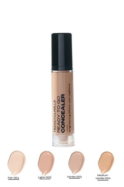 Trendyolmilla Beauty Glänzender und feuchtigkeitsspendender Concealer Medium Vanilla-304 ohne Füllung an Linien TKZAW25KT00001