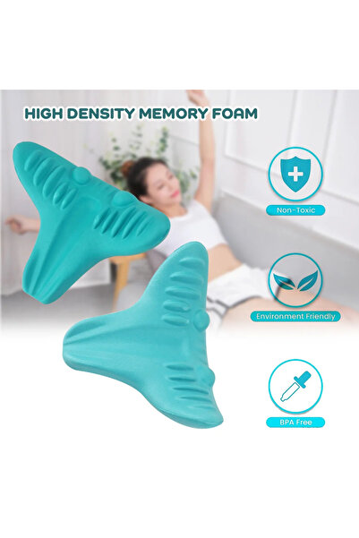 Choice PC Pillow Cervical Traction, Cervical Muscle Relaxer Massager,Shoulder Neck Traction Correction f...