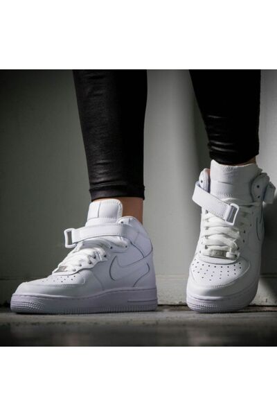 Nike DH2933-111 AIR FORCE 1 MID UNISEX ΚΑΘΗΜΕΡΙΝΟ ΑΘΛΗΤΙΚΟ ΠΑΠΟΥΤΣΙΑ