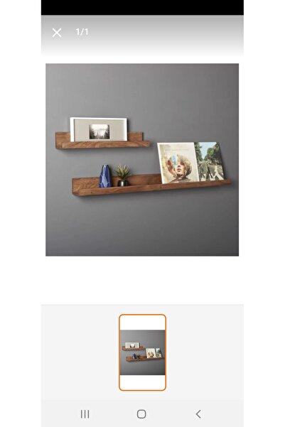 MarangozDede 100cm 50 Cm Lik Birer Adet Duvar Raf Saksılık Çiçeklik