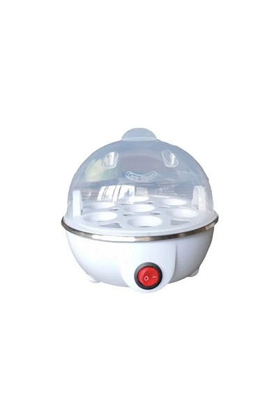Choice Eu White Multifunctional Electric Egg Boiler Monolayer Layer Egg Cooker Mini Steamer Kitchen Cook Br