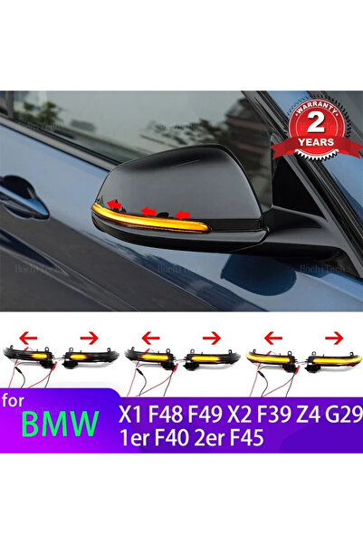 Choice 2x LED Side Mirror Dynamic Turn Signal Sequential Light For BMW X1 F48 F49 X2 F39 F40 F45 F46