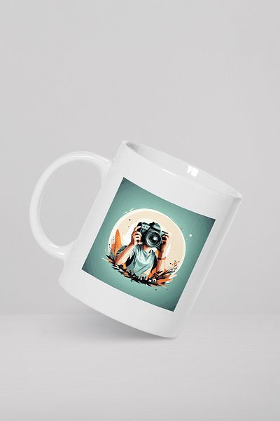 feinas Porcelain Mug Cup for Photographer