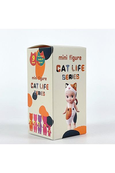 Choice Random 1pcs Cat Blind Box Sonny Angel Cats Life Action Figures Toys Ornaments Dolls Fans Children Gi