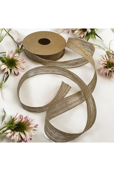 BukiroAtelier Ψάθινη κορδέλα 2 μέτρων - Κορδέλα γιούτα 1 cm 0,5 cm 2 cm