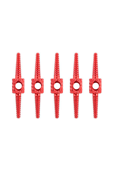 ALLOYSEED أحمر - 5 قطع 5/10 قطع أداة توجيه الكابلات الداخلية للدراجة، غلاف كا...