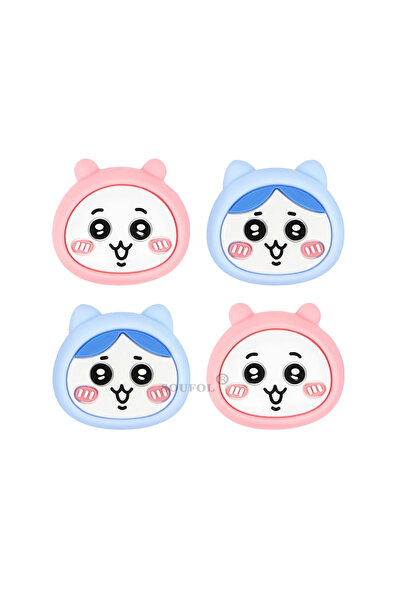 Choice 4 قطع من غطاء قبضة عصا التحكم Joycon الناعم المصنوع من السيليكون اللطيف للغاية لعصا التحكم Switch Oled Ns Lite Joy