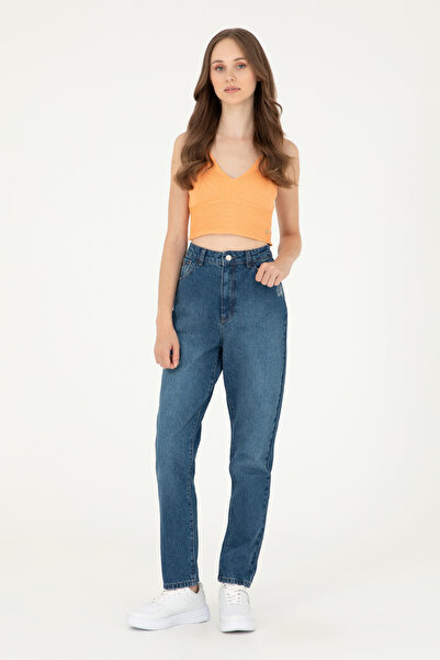 U.S. Polo Assn. Kadın Mavi Jean Pantolon 50282809-DN0022