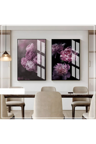 Harikabirev HARİKABİREV | COMBINAT DE FLORI DE CULOARE MOALE PURPLE-BLACK 1 N...