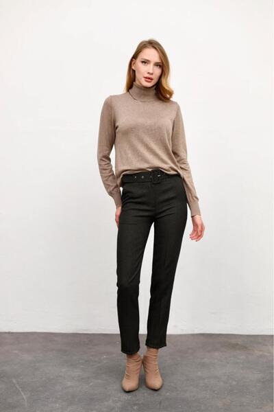 Carmena Vera Cigarette Fabric Trousers