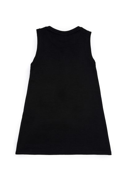 U.S. Polo Assn. Girl's Black Sleeveless Knitted Dress 50283379 -Vr046
