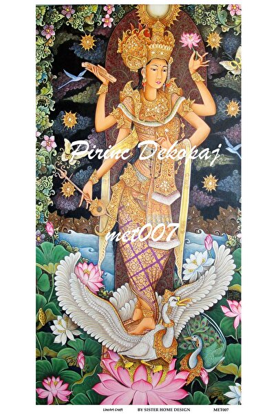 LİNEART Lineart Brass Decopage Paper No:Met07- 30X66Cm