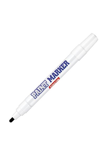 Bigpoint Round Tip Siy Paint Marker - Industrial Level Permanence, Thick Tip Ink Pen