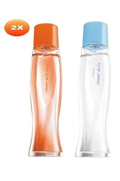 AVON Summer White Ve Summer White Sunset Edt 50 ml Kadın Parfümü 2'li