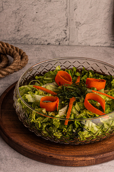 Snippy Cage - Büyük Boy Cam Salata Sunum Kasesi