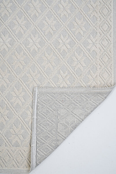 NikAr Home Modern Cotton Mats, Non-Slip Base, Stylish and Durable Cotton Water Absorbent