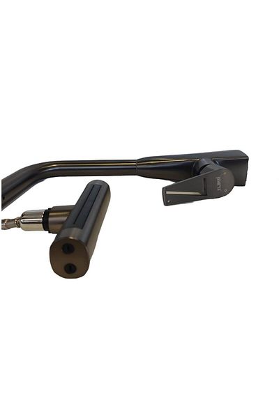 FLEKO BATARYA Fleko Lora Plus 4-Function Spiral Anthracite Sink Faucet