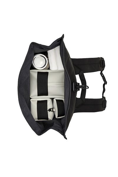Rains Rolltop Rucksack W3 Unisex Gray Backpack Unisex Backpack 13320
